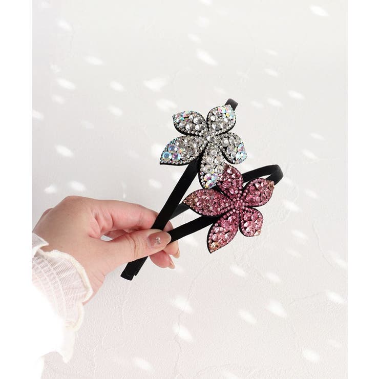 Rora キラキラフラワー カチューシャ | BACKYARD FAMILY | 詳細画像12 