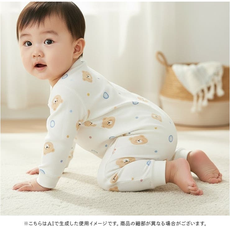 ロンパース 長袖 ベビー コットン | BACKYARD FAMILY | 詳細画像4 