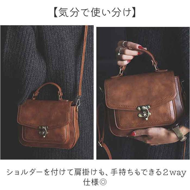 サッチェルショルダーPUレザーバッグ | BACKYARD FAMILY | 詳細画像5 