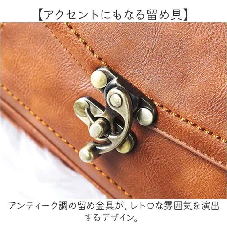 サッチェルショルダーPUレザーバッグ | BACKYARD FAMILY | 詳細画像8 