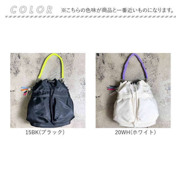 cheek チーク kinchaku code 2WAY tote | BACKYARD FAMILY | 詳細画像14 