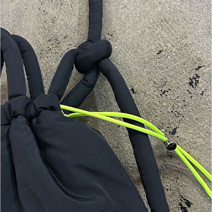 cheek チーク puff kinchaku 2WAY tote | BACKYARD FAMILY | 詳細画像10 