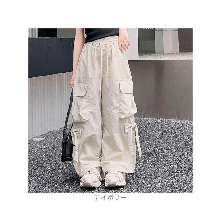 ロングパンツ キッズ カーゴパンツ ゆったり | BACKYARD FAMILY | 詳細画像13 