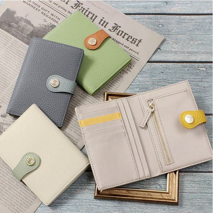 Blanc Pomme ブランポム 本革手帳型 2つ折り財布 | BACKYARD FAMILY | 詳細画像14 