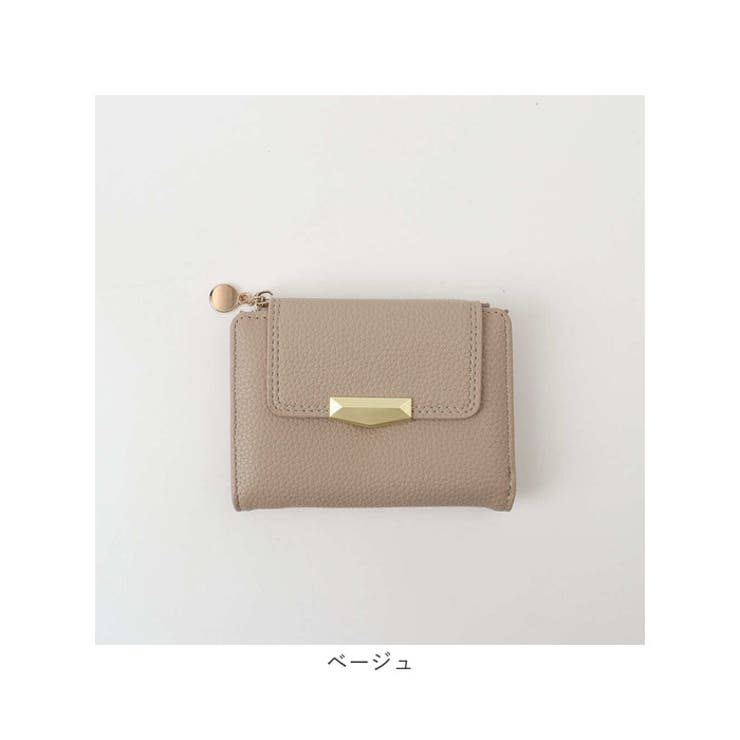 Blanc Pomme ブランポム 二つ折り財布 ゴールドチャーム付き | BACKYARD FAMILY | 詳細画像17 