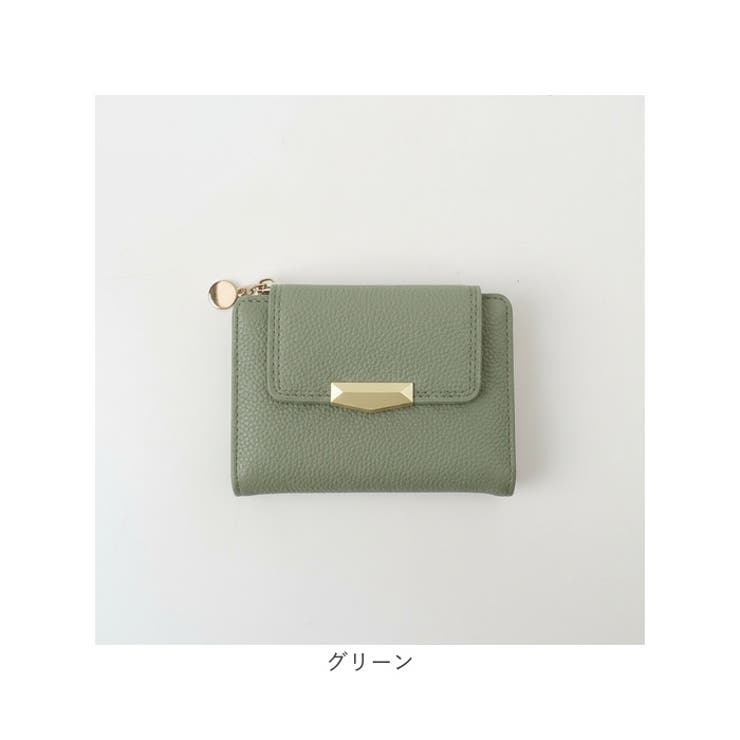 Blanc Pomme ブランポム 二つ折り財布 ゴールドチャーム付き | BACKYARD FAMILY | 詳細画像18 