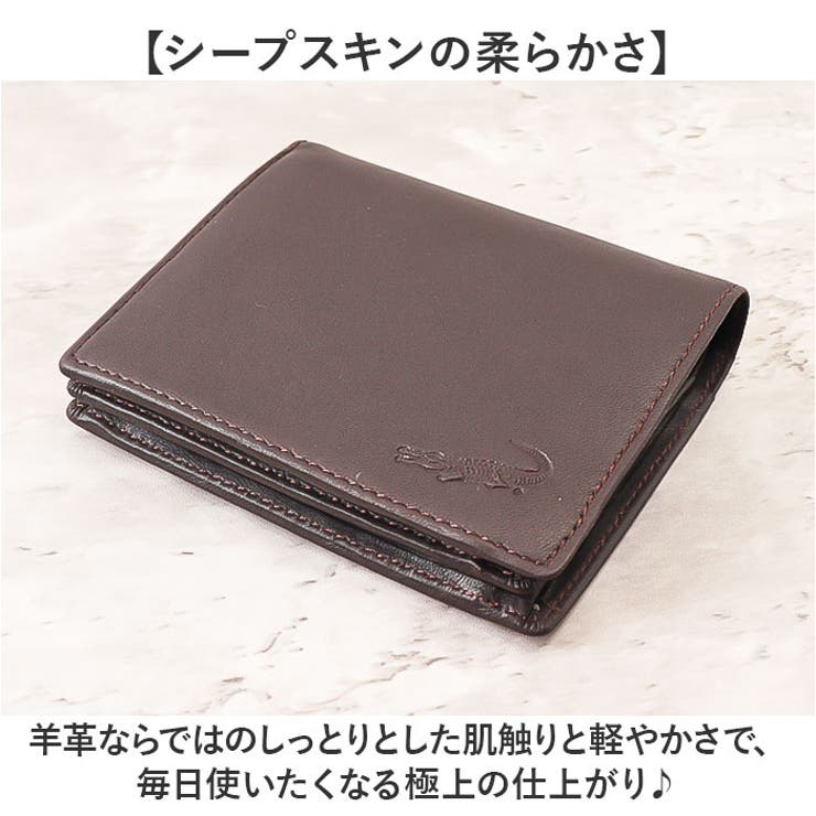 CROCODILE 二つ折り財布 | BACKYARD FAMILY | 詳細画像3 
