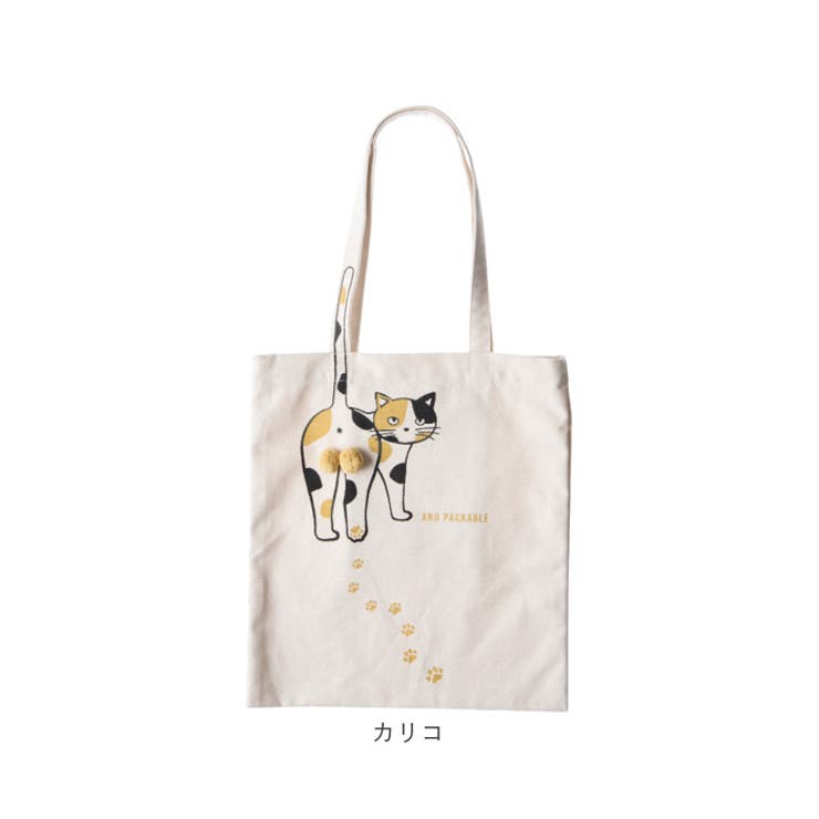 AND PACKABLE ニャンタマトートバッグ | BACKYARD FAMILY | 詳細画像16 