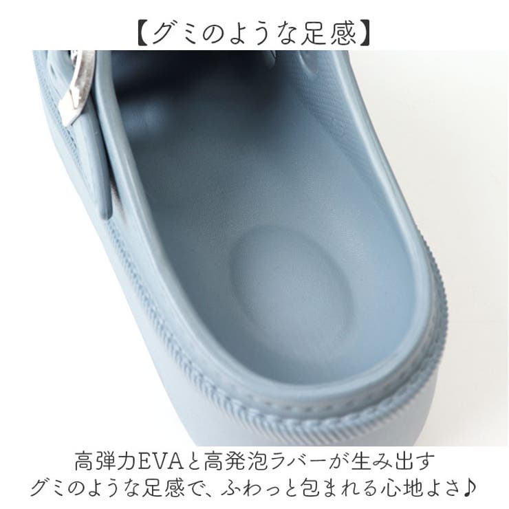 厚底スリッポンサボサンダル | BACKYARD FAMILY | 詳細画像7 