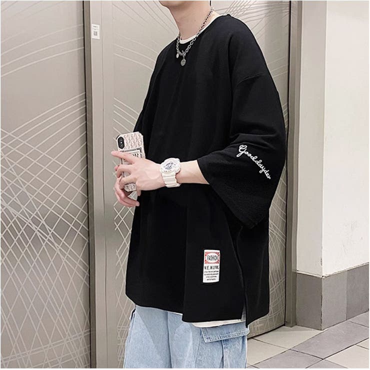 五分袖Tシャツ メンズ ビッグ | BACKYARD FAMILY | 詳細画像10 