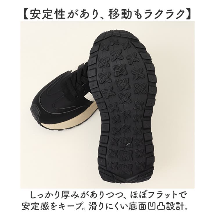 厚底スニーカー ダッドスニーカー ダッドシューズ ライン入り | BACKYARD FAMILY | 詳細画像10 
