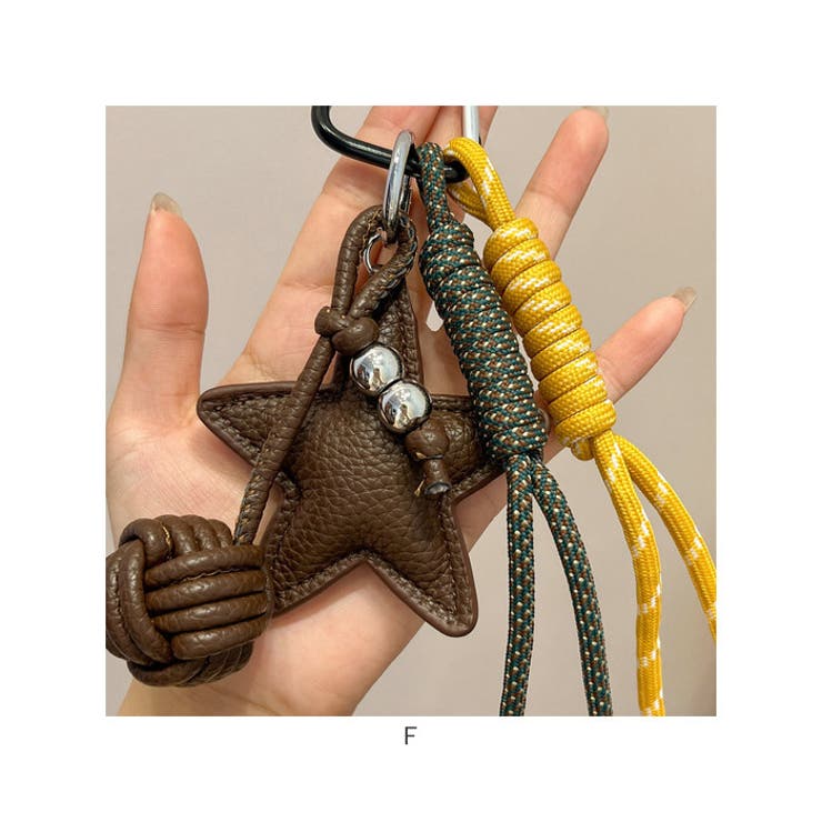 バッグチャーム 星モチーフ キーホルダー バッグアクセサリー | BACKYARD FAMILY | 詳細画像12 