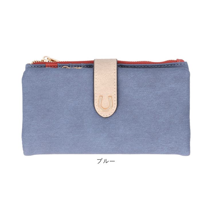 エポメタルデニムライクトライカラー マルチポケット長財布 | BACKYARD FAMILY | 詳細画像15 