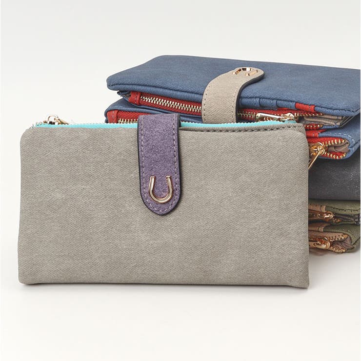 エポメタルデニムライクトライカラー マルチポケット長財布 | BACKYARD FAMILY | 詳細画像8 