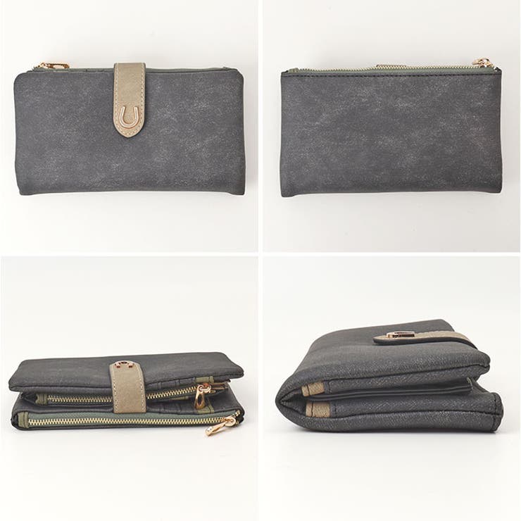 エポメタルデニムライクトライカラー マルチポケット長財布 | BACKYARD FAMILY | 詳細画像10 