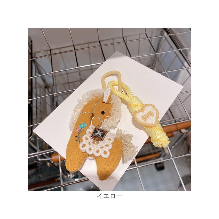バックチャーム 刺繍 アクセサリー 馬 うま アニマル | BACKYARD FAMILY | 詳細画像11 