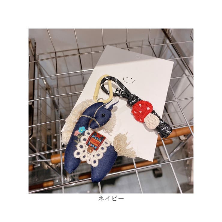 バックチャーム 刺繍 アクセサリー 馬 うま アニマル | BACKYARD FAMILY | 詳細画像12 