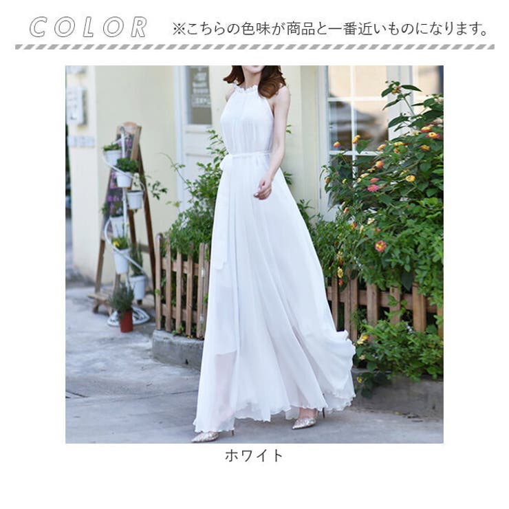 ロングドレス ワンピース シフォン | BACKYARD FAMILY | 詳細画像9 