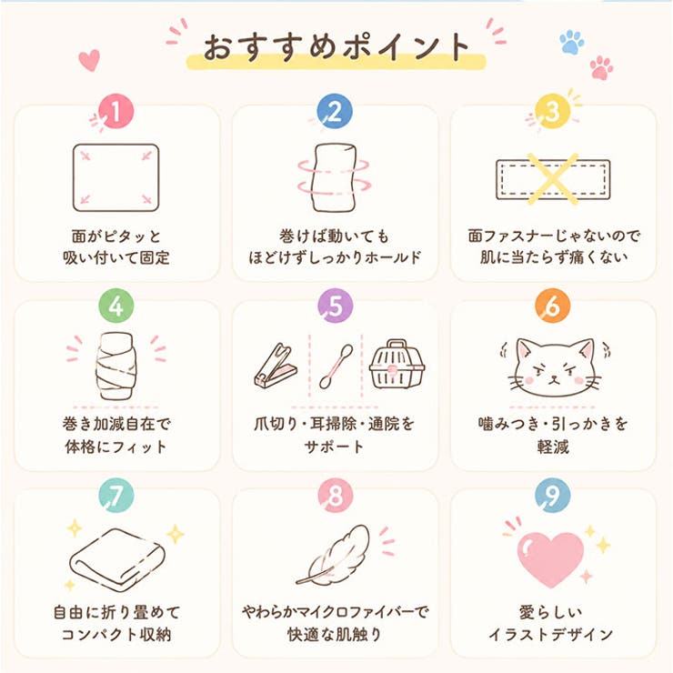 グルーミングラップ ペット ねこ爪切り | BACKYARD FAMILY | 詳細画像3 