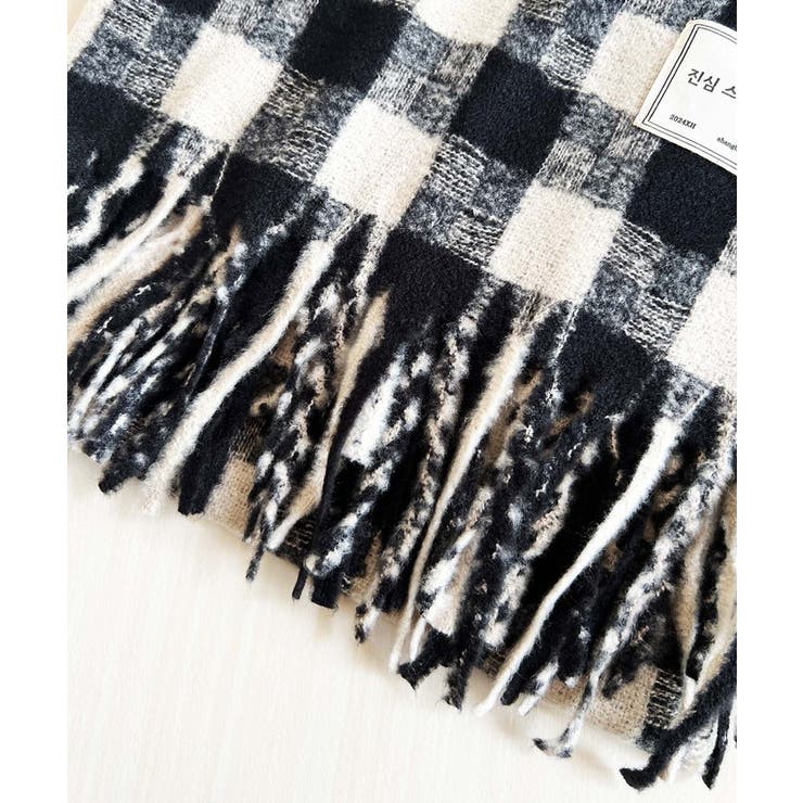 カジュアルシック チェックボリュームマフラー | BACKYARD FAMILY | 詳細画像11 