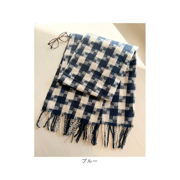 カジュアルシック チェックボリュームマフラー | BACKYARD FAMILY | 詳細画像13 