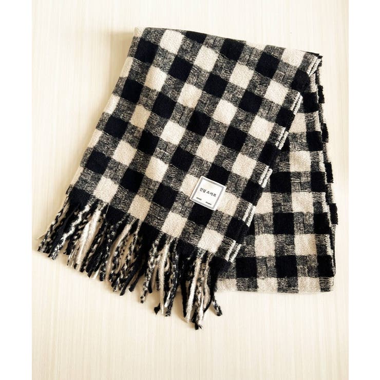 カジュアルシック チェックボリュームマフラー | BACKYARD FAMILY | 詳細画像5 