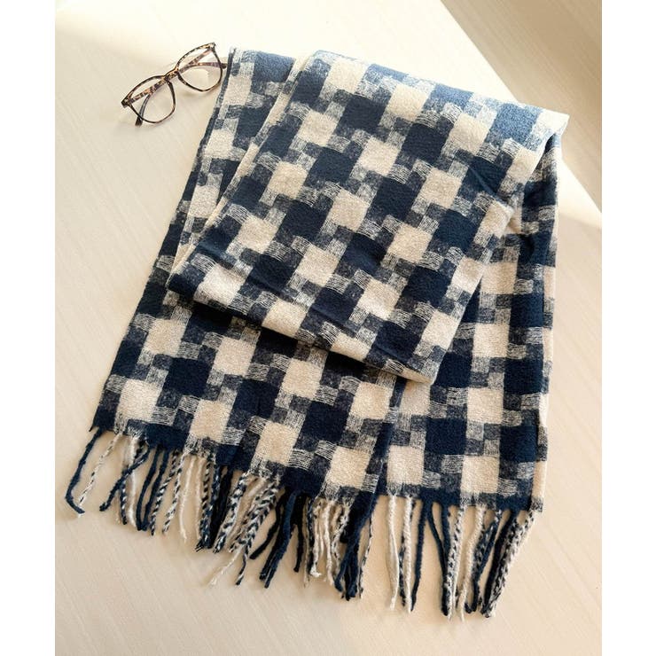 カジュアルシック チェックボリュームマフラー | BACKYARD FAMILY | 詳細画像8 