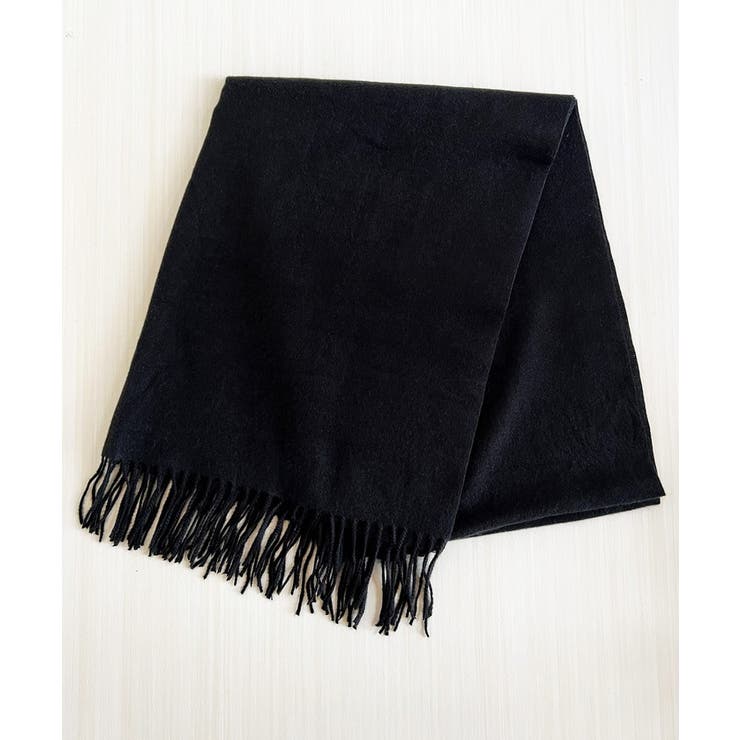 カシミヤタッチフリンジマフラー | BACKYARD FAMILY | 詳細画像2 