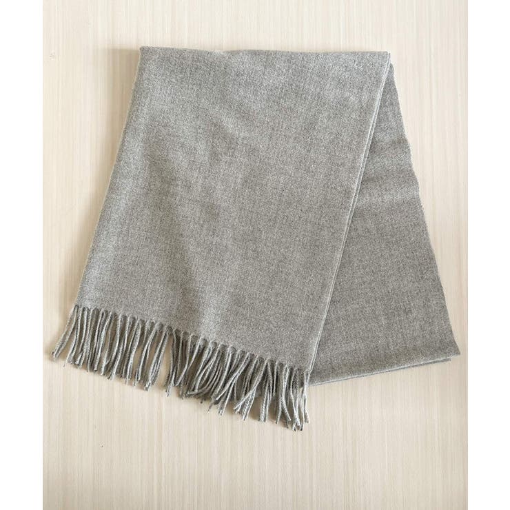 カシミヤタッチフリンジマフラー | BACKYARD FAMILY | 詳細画像12 