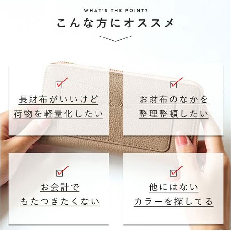 LIZDAYS レザー 長財布 | BACKYARD FAMILY | 詳細画像4 