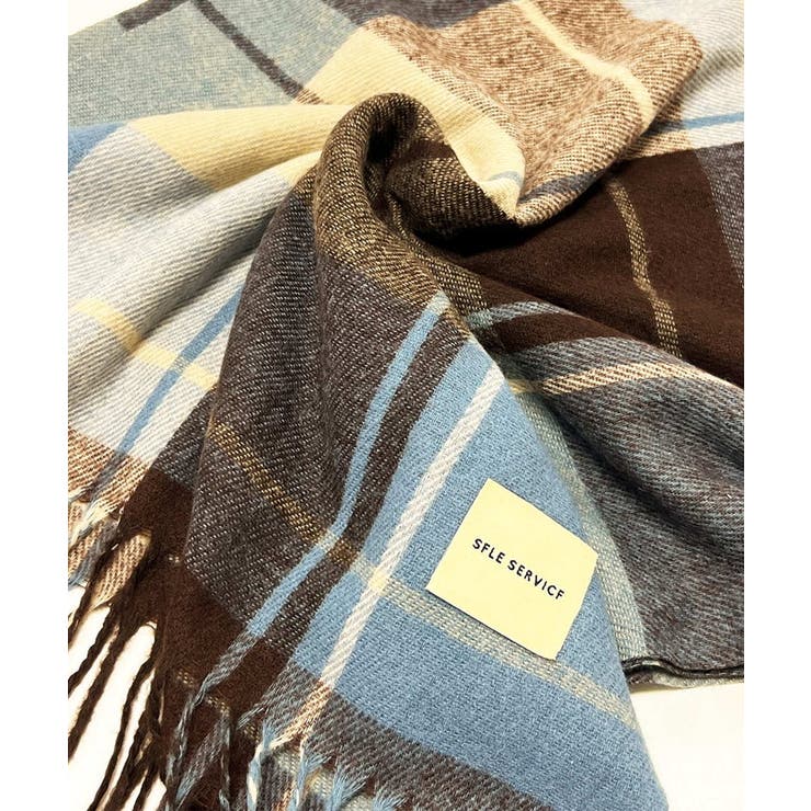 クラシックチェック大判マフラー | BACKYARD FAMILY | 詳細画像11 