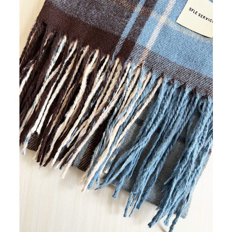 クラシックチェック大判マフラー | BACKYARD FAMILY | 詳細画像13 