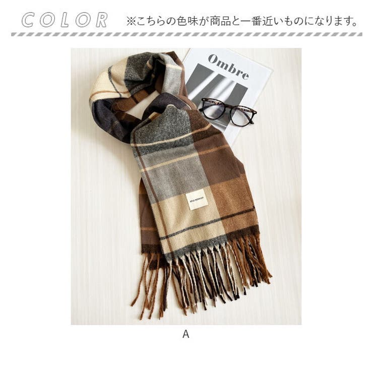 クラシックチェック大判マフラー | BACKYARD FAMILY | 詳細画像16 