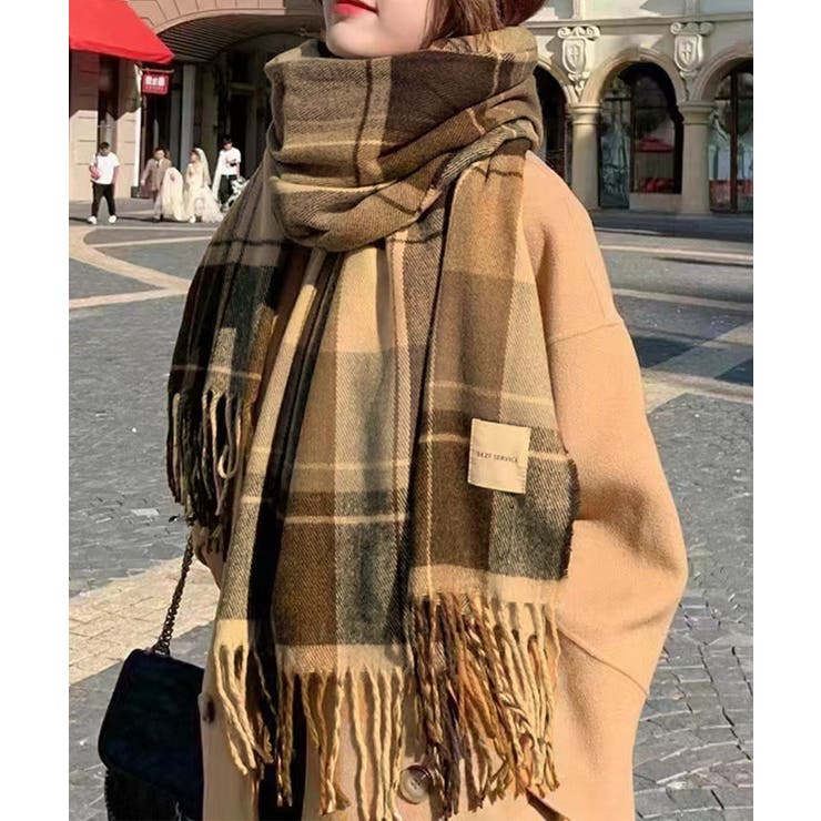 クラシックチェック大判マフラー | BACKYARD FAMILY | 詳細画像3 