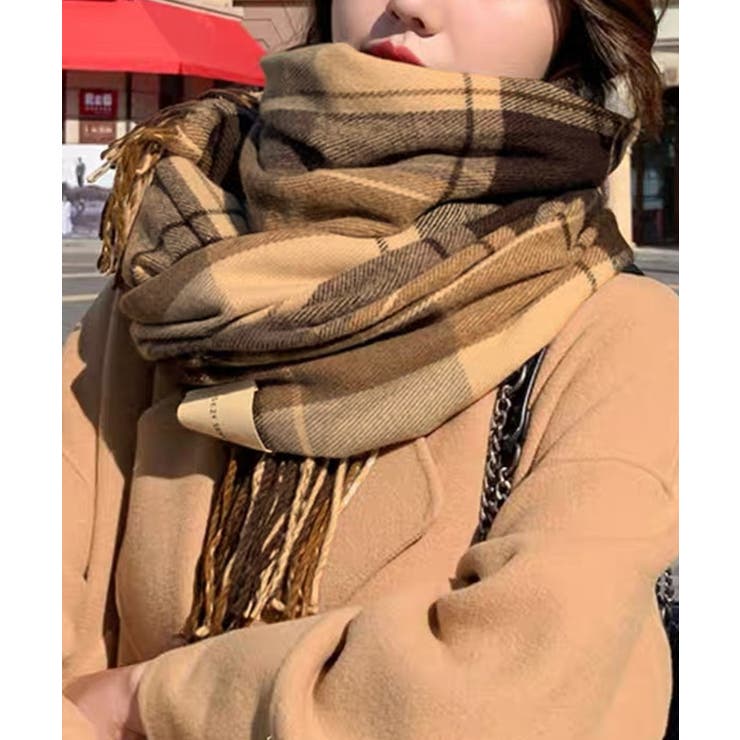 クラシックチェック大判マフラー | BACKYARD FAMILY | 詳細画像4 