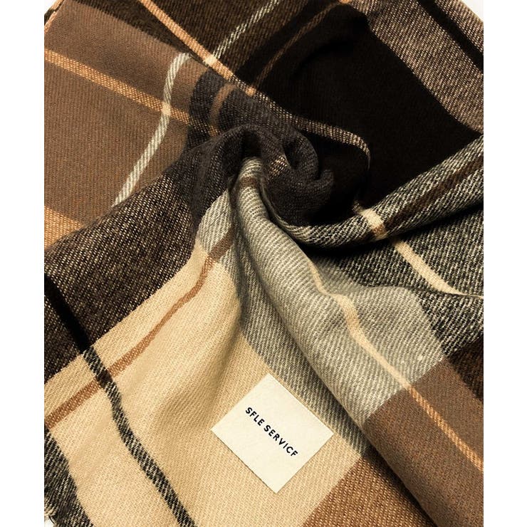 クラシックチェック大判マフラー | BACKYARD FAMILY | 詳細画像6 