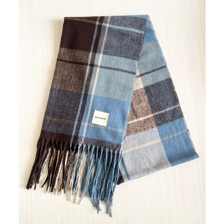 クラシックチェック大判マフラー | BACKYARD FAMILY | 詳細画像10 