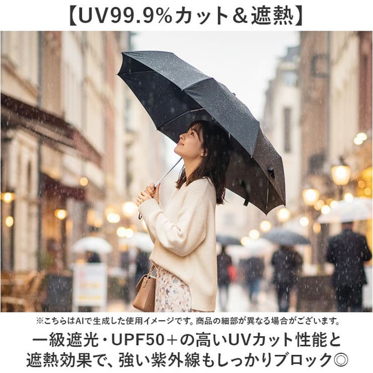 ATTAIN 晴雨兼用折りたたみ傘 UNI | BACKYARD FAMILY | 詳細画像3 