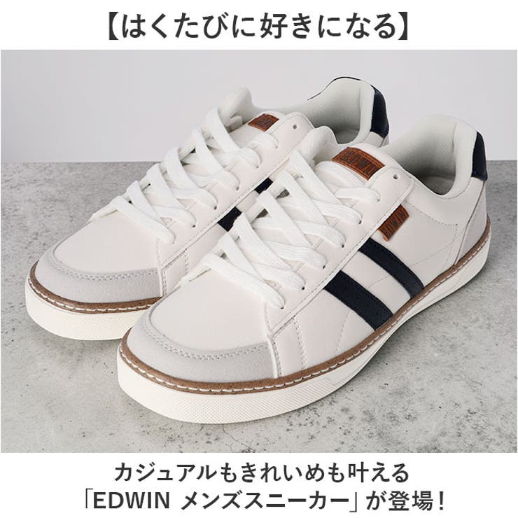 EDWIN メンズスニーカー | BACKYARD FAMILY | 詳細画像2 