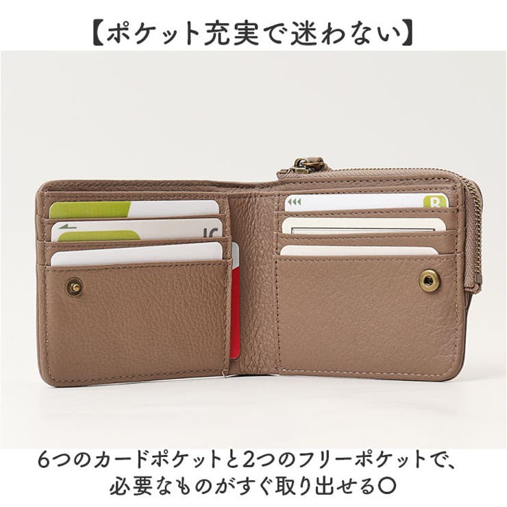 toleur カウレザードットフタツオリウォレット | BACKYARD FAMILY | 詳細画像5 