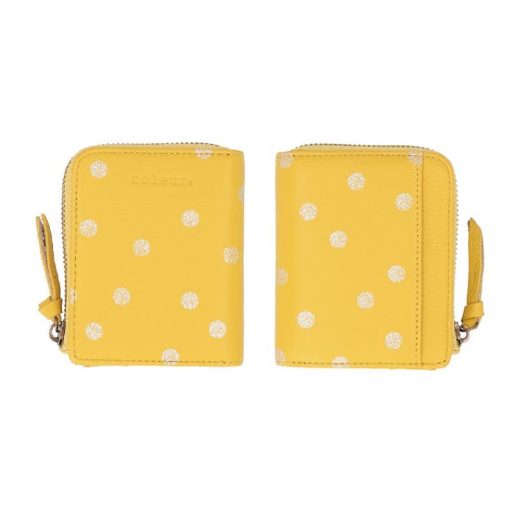 toleur カウレザードットミニファスナーウォレット | BACKYARD FAMILY | 詳細画像12 