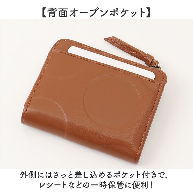 toleur カウレザードットミニファスナーウォレット | BACKYARD FAMILY | 詳細画像7 