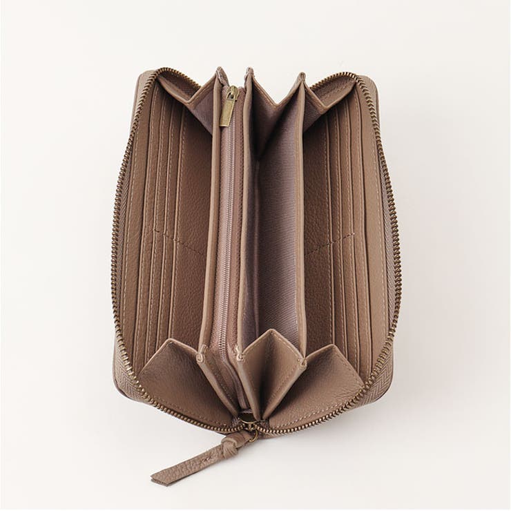 toleur カウレザードットラウンドファスナーウォレット | BACKYARD FAMILY | 詳細画像10 