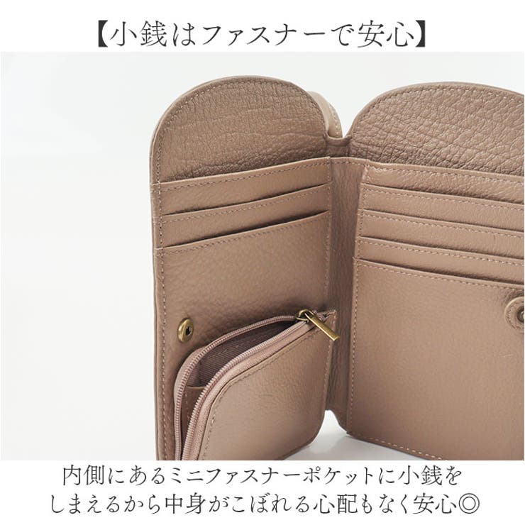 toleur カウレザードットウォレットショルダー | BACKYARD FAMILY | 詳細画像5 