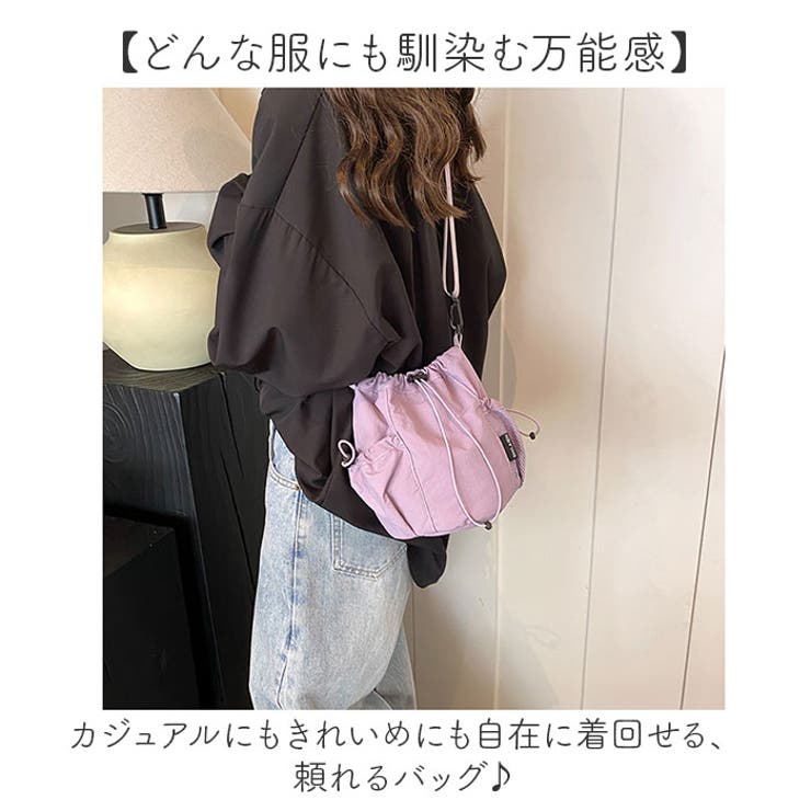 レディース ショルダーバッグ 巾着バッグ ミニ | BACKYARD FAMILY | 詳細画像11 