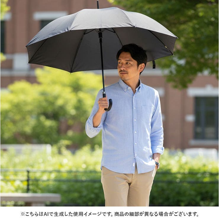 Wpc.IZA 男の晴雨兼用傘 GENTLE STANDARD 長傘 | BACKYARD FAMILY | 詳細画像15 