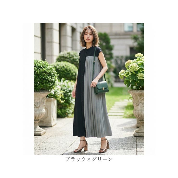 ロングワンピ フレア プリーツスカート | BACKYARD FAMILY | 詳細画像15 