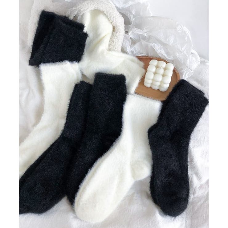 ふんわりあったか ふわふわ もこもこ靴下 | BACKYARD FAMILY | 詳細画像15 