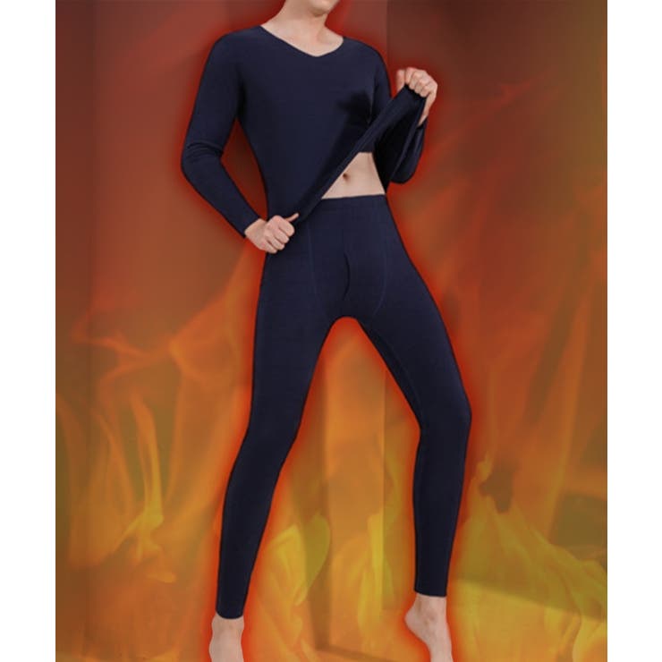 極暖発熱インナー保温シャツパンツ上下セット | BACKYARD FAMILY | 詳細画像13 