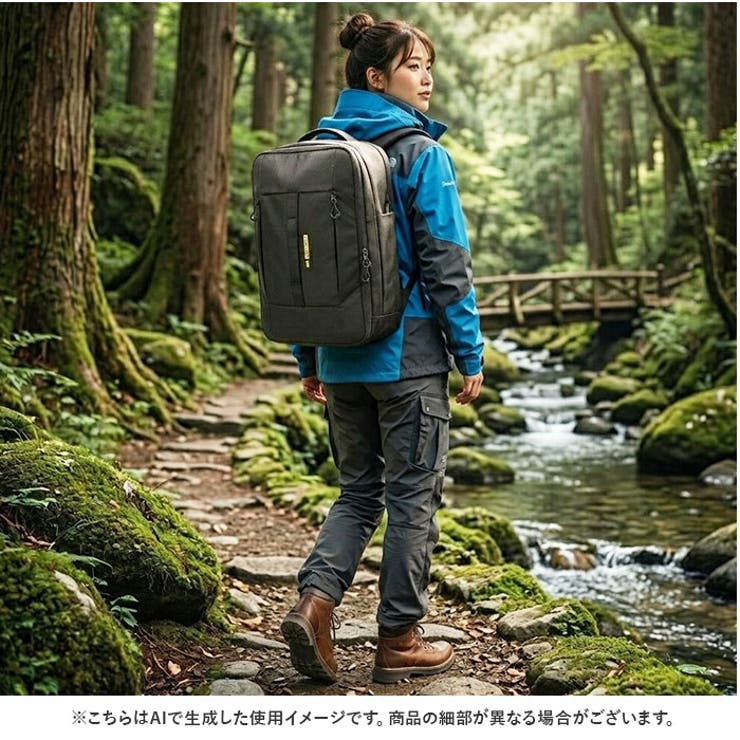 5LAKES＆MT DGEAR スクエアバックパック | BACKYARD FAMILY | 詳細画像4 